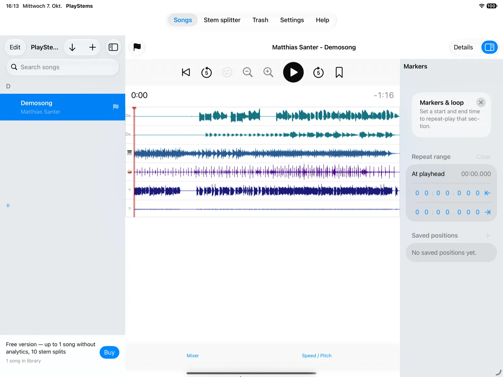 PlayStems on iPad — screenshot 5